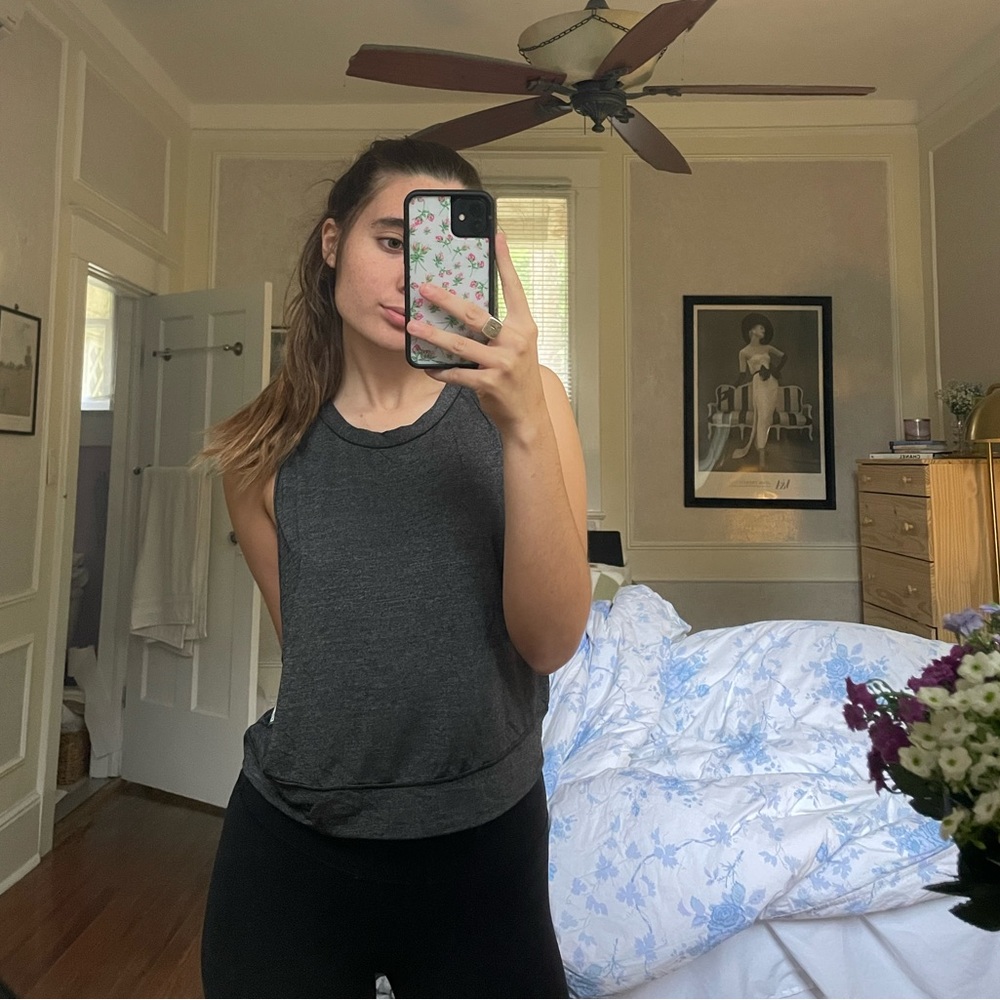 Lulu grey tank